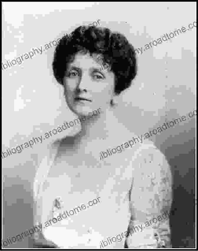 A Black And White Photograph Of Emily Post, A Woman With Short Hair, Wearing A Dress And A Pearl Necklace, Looking Directly At The Camera Etiquette Emily Post