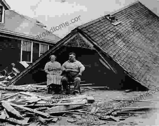 A Black And White Photograph Of People Rebuilding After The Great Hurricane Of 1938, Showing A Group Of Men Working On A New Building Sudden Sea: The Great Hurricane Of 1938