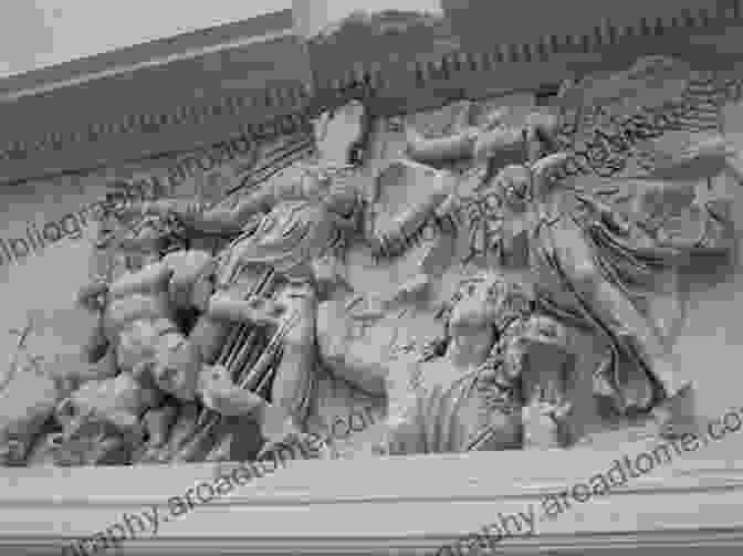 A Close Up Of A Stone Block From The Pergamon Altar, Showcasing The Intricate Carvings And Precise Joining Techniques Used By Pergamon Engineers. Anodic Oxidation Of Aluminium And Its Alloys: The Pergamon Materials Engineering Practice