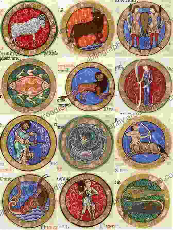 A Detail Of A Medieval Manuscript Depicting The Zodiac Signs Oriental Rugs: An Illustrated Lexicon Of Motifs Materials And Origins