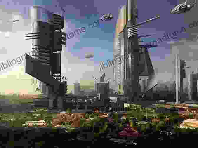 A Futuristic Cityscape Representing The Dawn Of The Digital Age The History Of The World In Bite Sized Chunks