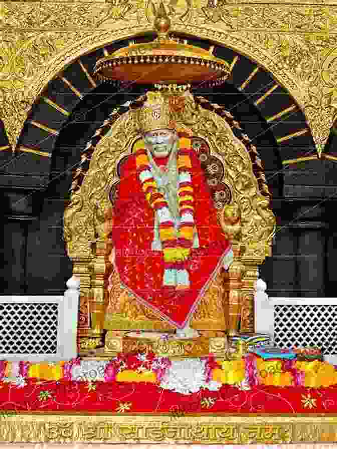 A Group Of Devotees Gathered At Shirdi Sai Baba's Samadhi, Seeking His Blessings Shirdi Sai Baba S Answers To Your Questions: Sai Baba Answers