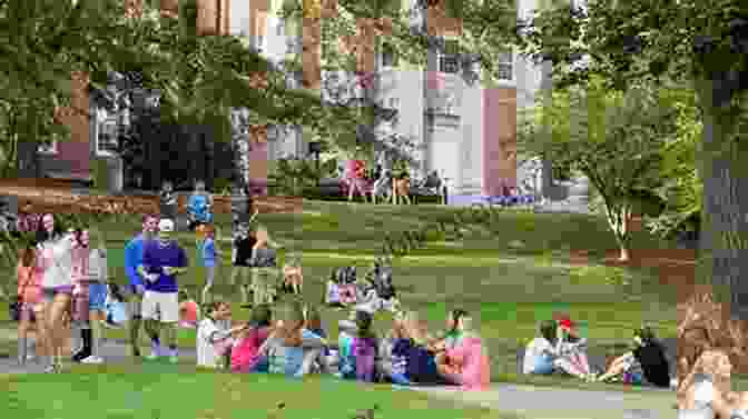 A Group Of Graduate Students Socializing On A University Campus Quad Academaze: Finding Your Way Through The American Research University