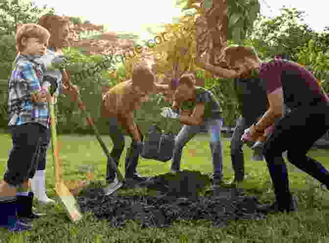 A Group Of People Working Together To Plant Trees And Create A Wildlife Friendly Habitat In A Post Wild Urban Park. Rambunctious Garden: Saving Nature In A Post Wild World