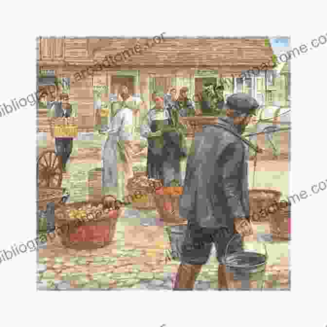 A Painting Depicting A Vibrant Shtetl Scene With People Going About Their Daily Lives Shtetl Eva Hoffman