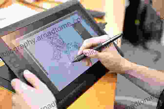 A Person Using A Digital Tablet And Stylus To Create An Illustration On A Computer Screen Mercedes Benz Collection Volume 1 Cars 1 To 27 Between 1924 And 1942: Illustration With Downloadable Files