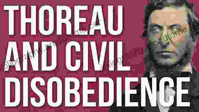 A Powerful Illustration Depicting Thoreau's Philosophy Of Civil Disobedience Henry David Thoreau Collection: Walden On The Duty Of Civil Disobedience Walking And Cape Cod