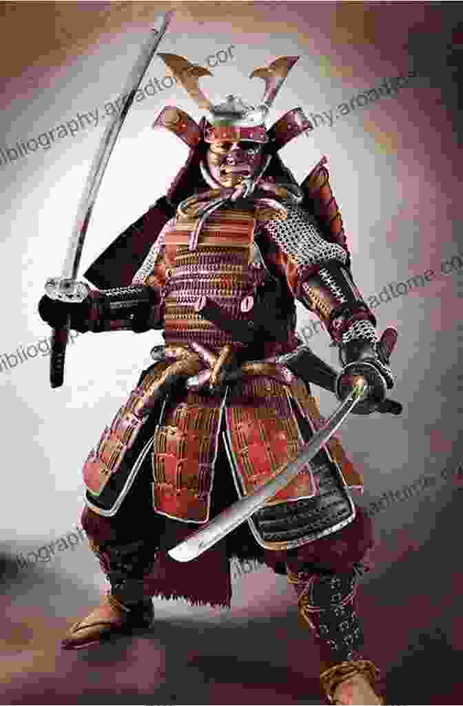 A Samurai Warrior In Full Armor, Wielding A Katana A History Of The Samurai: Legendary Warriors Of Japan