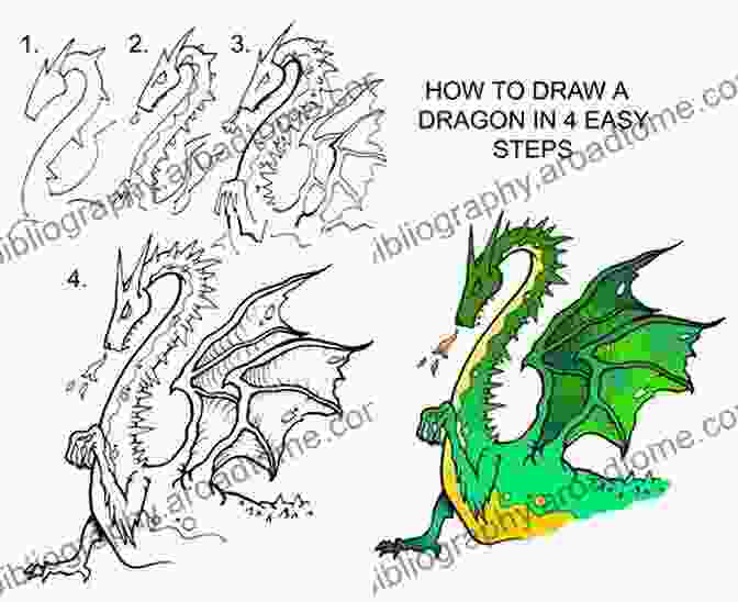 A Step By Step Drawing Of A Dragon Draw 50 Monsters: The Step By Step Way To Draw Creeps Superheroes Demons Dragons Nerds Ghouls Giants Vampires Zombies And Other Scary Creatures