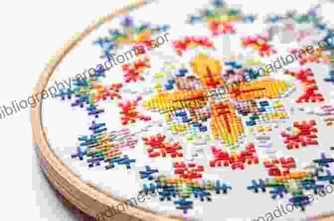 A Vibrant Hand Embroidery Piece Featuring Intricate Designs And Colorful Threads Hand Embroidery For Beginners: Make Beautiful Embroidery With 12 Basic Stitches With Printable Patterns Tips Techniques And More (Sarah S Hand Embroidery Tutorials)