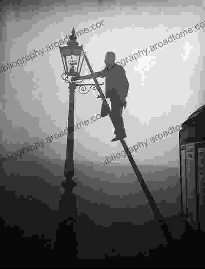 A Woman In A Victorian Dress Walks Through A Foggy London Street, With Gas Lamps Illuminating Her Path. The Inventor: A Victorian Murder Mystery (Penny Green 4) (Penny Green Victorian Mystery Series)