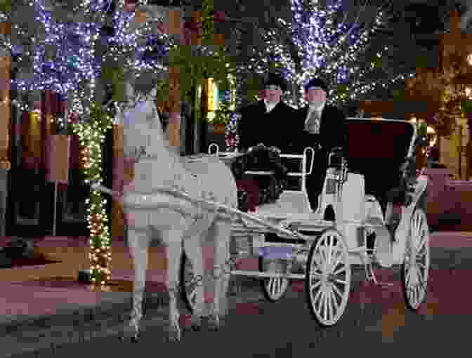 Elsie And David Enjoying A Romantic Carriage Ride On Christmas Eve A Horse For Elsie: An Amish Christmas Romance