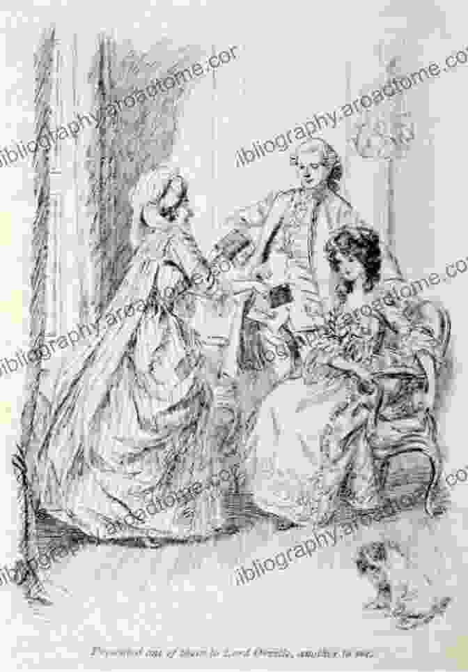 Evelina Shares A Tender Moment With Lord Orville, A Virtuous And Honorable Suitor Evelina Or The History Of A Young Lady S Entrance Into The World