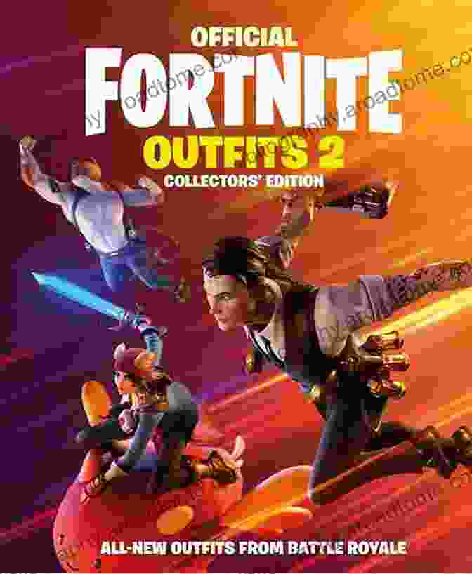 Fortnite Official Outfits Collectors Edition Book Cover Featuring An Image Of Several Popular Fortnite Outfits FORTNITE (Official): Outfits: Collectors Edition