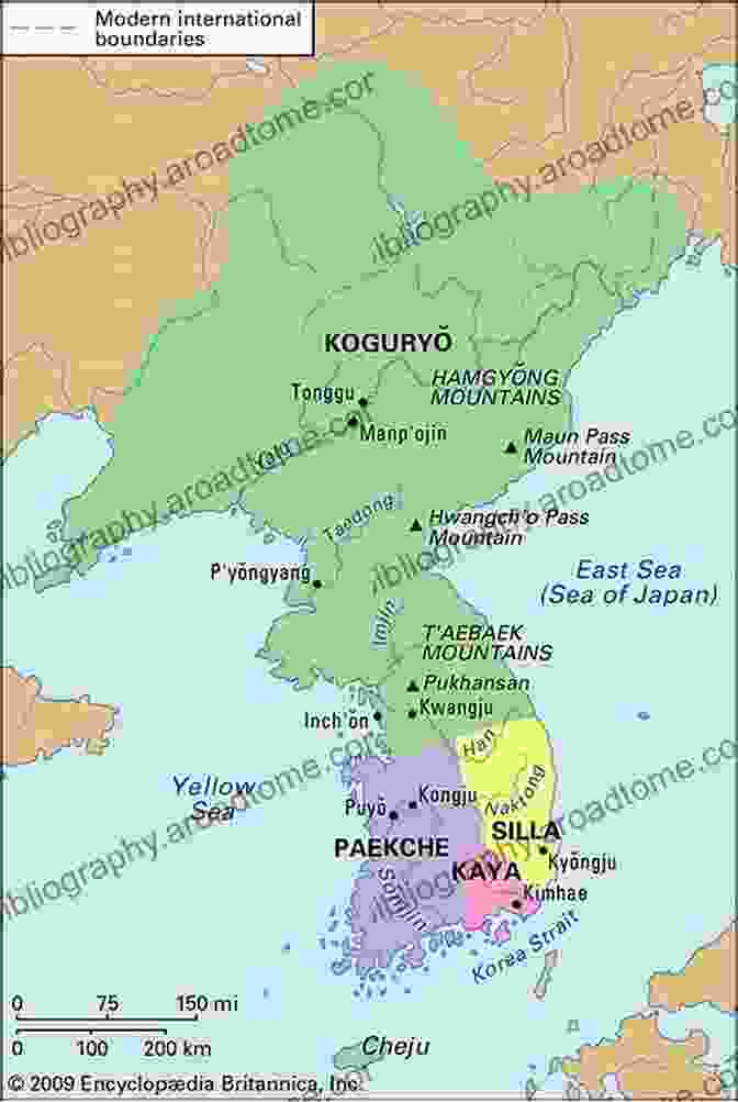 Historical Map Of The Korean Peninsula North Korea: Building Of The Monolithic State