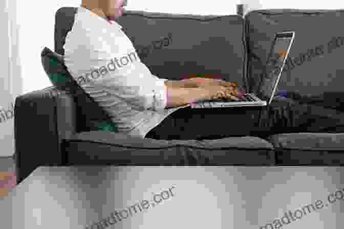 Image Of A Person Working From A Laptop On A Cozy Couch Black Decker The Hardworking Home: A DIY Guide To Working Learning And Living At Home