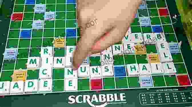 Image Of A Scrabble Player Working On Practice Exercises Of Words For Scrabble Players