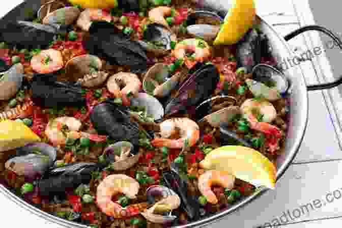 Image Of An Exquisite Seafood Paella Cooked In 60 Minutes Using The Emeril 20 40 60 Method Emeril 20 40 60: Fresh Food Fast (Emeril S)