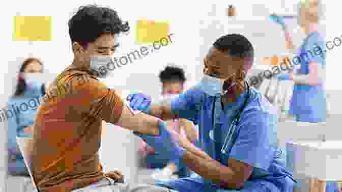 Image Representing Preventive Medicine, Depicting A Person Receiving A Vaccination And Engaging In A Health Screening. Lifestyle Medicine: Lifestyle The Environment And Preventive Medicine In Health And Disease