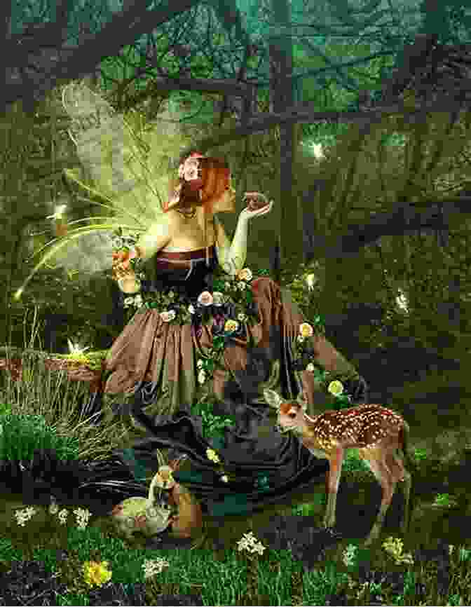 Mystical Depiction Of Faeries Dancing In An Ethereal Forest Born This Fae: Practical Wisdom And Guidance From The Faery Realm To Live A Vibrant And Prosperous Life