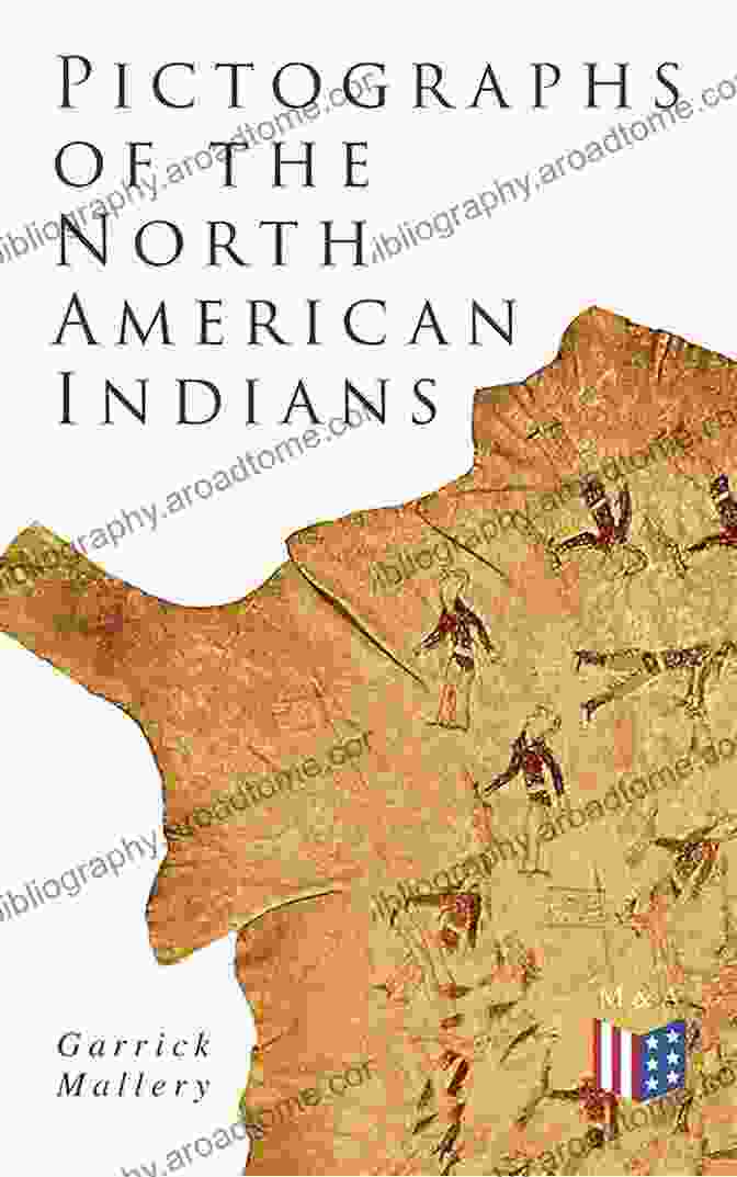 Pictographs Of The North American Indians Illustrated Edition Book Cover, Showcasing Intricate Native American Pictograph Art Pictographs Of The North American Indians: Illustrated Edition