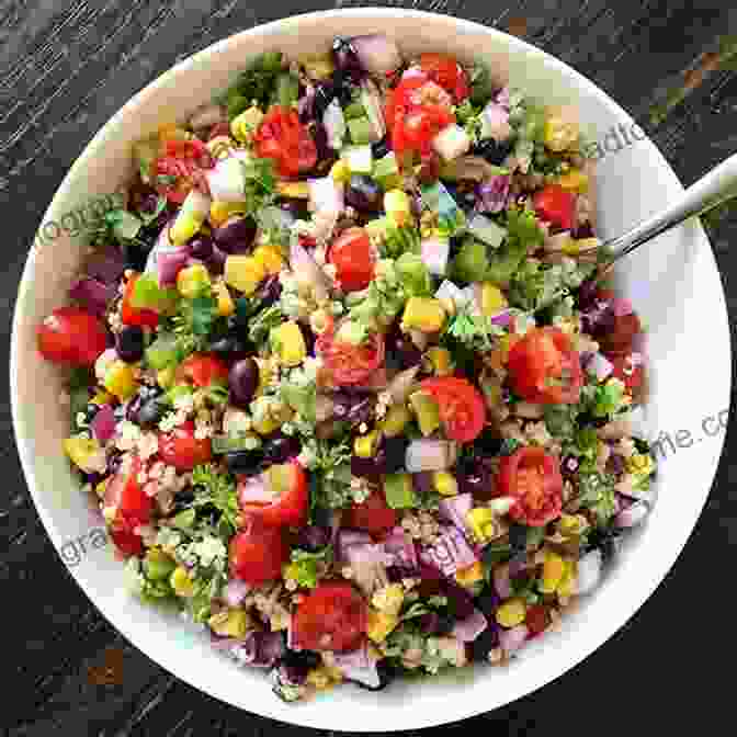 Quinoa Black Bean Salad HEALTHY COOKING: Clean Eating Mediterranean Diet My Spiralized Cookbook And Dump Dinners Box Set: Over 100 Delicious And Healthy Recipes For You And Your Family