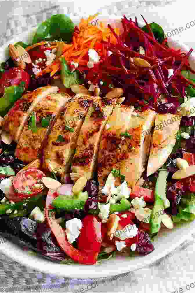 Salad With Grilled Chicken Or Fish Healthy Lunch For Rapid Weight Loss How To Lose 10 Pounds In A Week: The Ultimate 7 Day Weight Loss Kick Start For Optimum Health (Emma Greens Weight Loss 2)