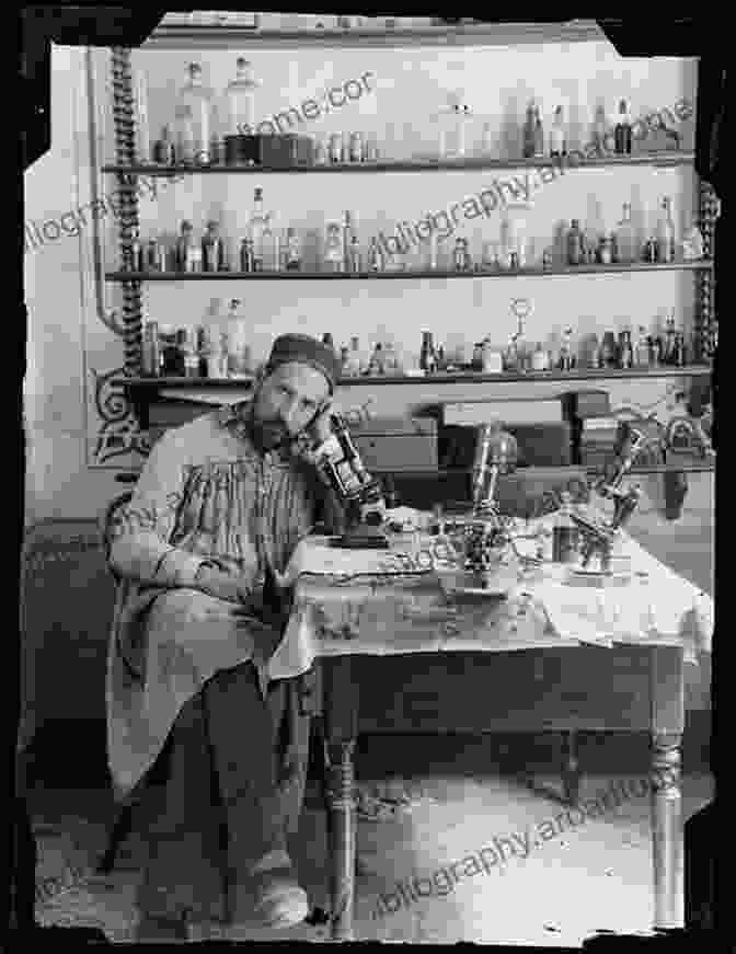 Santiago Ramon Y Cajal Working In His Laboratory Cajal S Neuronal Forest: Science And Art