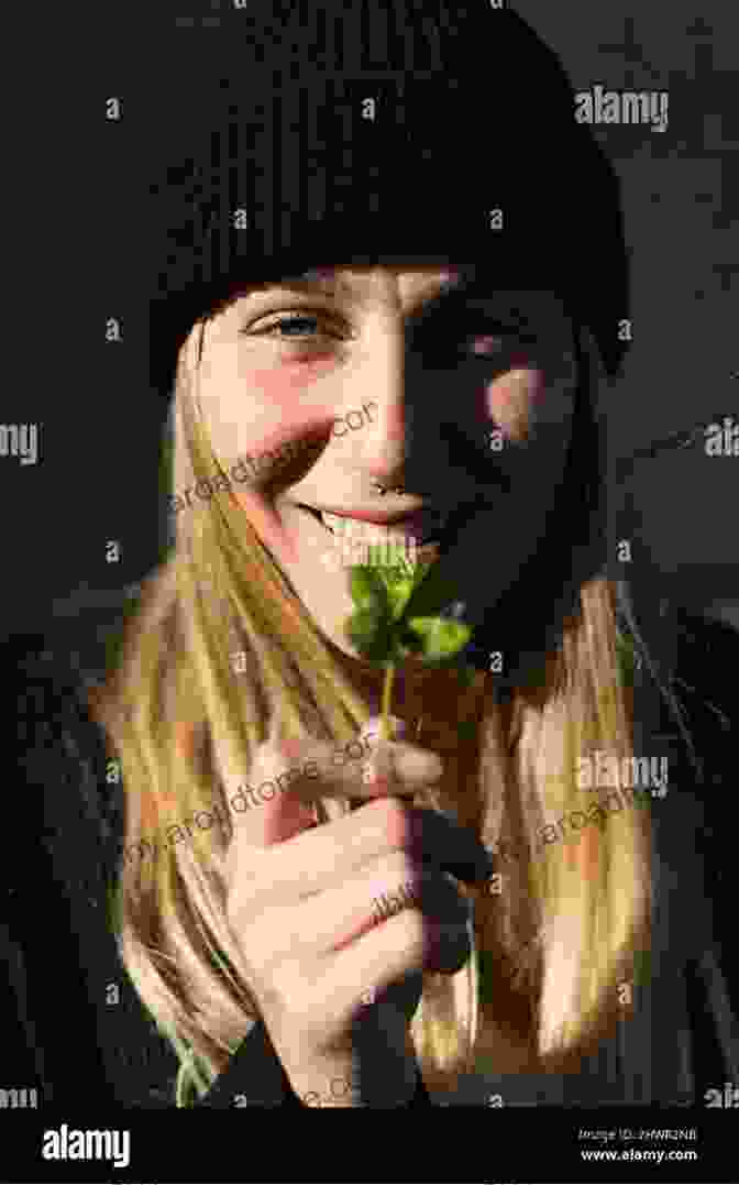 Smiling Young Woman Holding A Four Leaf Clover The Luck Factor (Harriman Classics): Why Some People Are Luckier Than Others And How You Can Become One Of Them