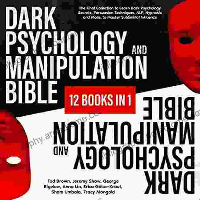 The Manipulation Bible Book Cover With A Dark And Mysterious Background The Manipulation Bible: The Dark Side Of Communication