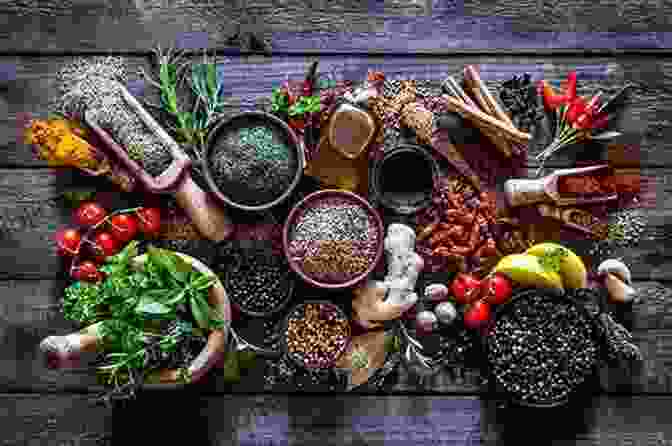 Vibrant Flatlay Of Colorful Herbs And Spices Herbs Spices For Kitchen: Over 150 Herbs And Spices With Recipes For Marinades Spice Rubs Oils That Anyone To Need