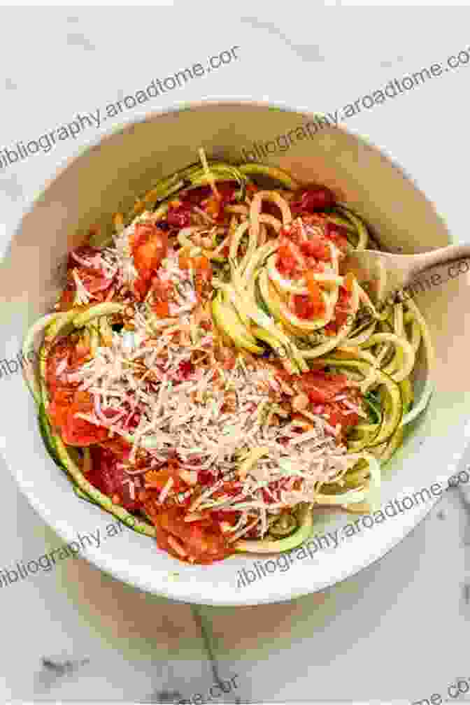 Zucchini Noodle Pasta With Marinara Sauce HEALTHY COOKING: Clean Eating Mediterranean Diet My Spiralized Cookbook And Dump Dinners Box Set: Over 100 Delicious And Healthy Recipes For You And Your Family