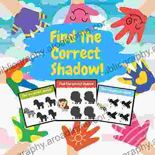 Find The Correct Shadow: Fun Guessing Interactive Counting Game Preschool Learning Creative Activity for Preschoolers Toddlers Ages 2 5